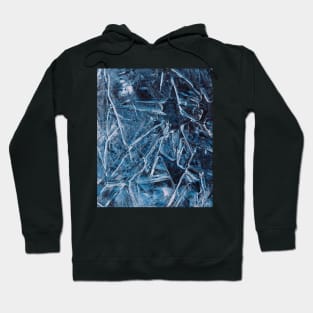 Ice Crystals Winter Hoodie